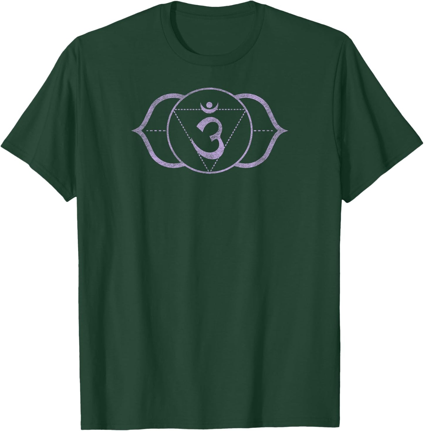 Third Eye Chakra Ajna – Kundalini Yoga Meditation T-Shirt - T-Shirt | Forest