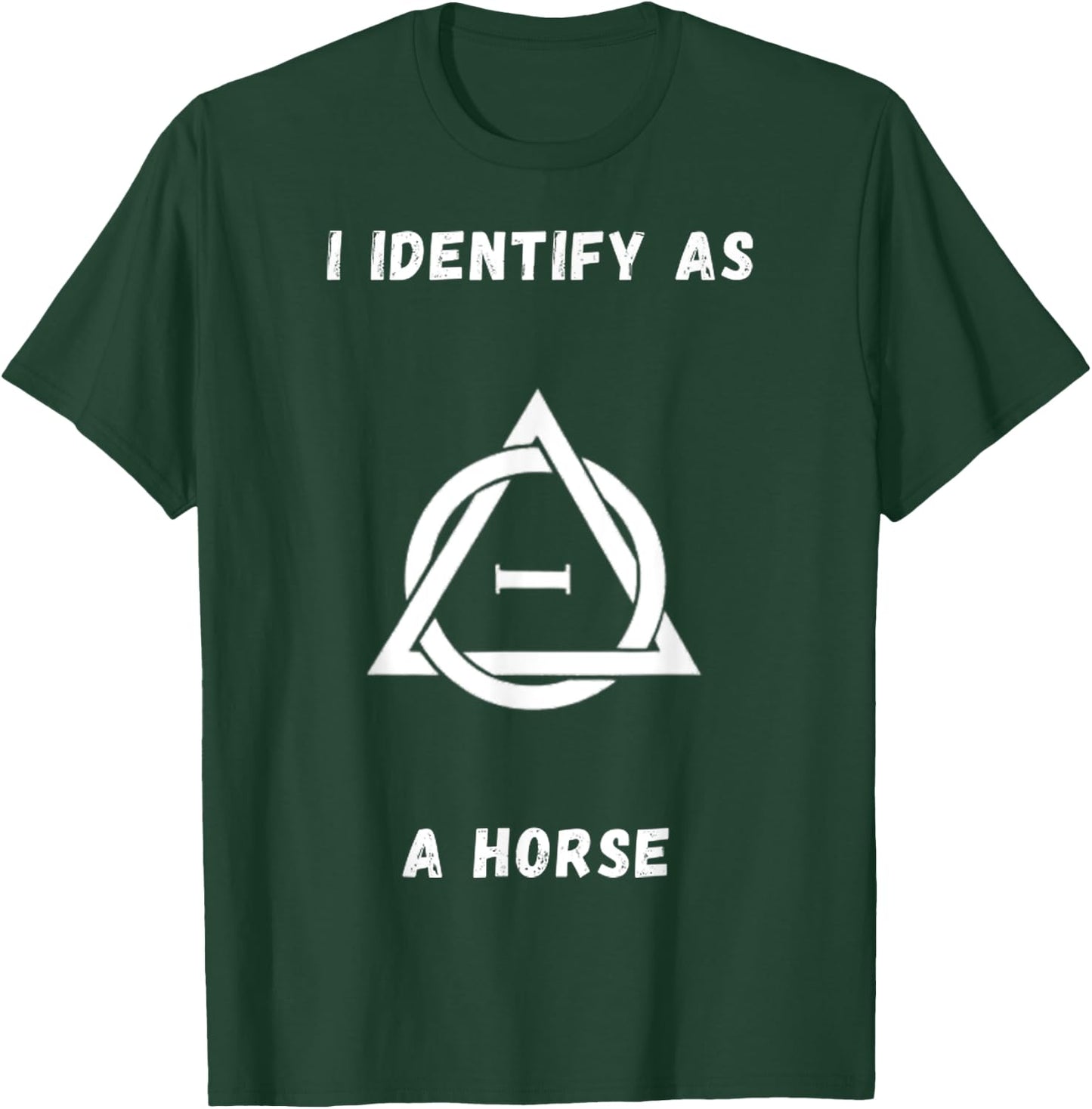 Therianthropy Symbol Identify As A Horse! Therian T-Shirt - T-Shirt | Forest