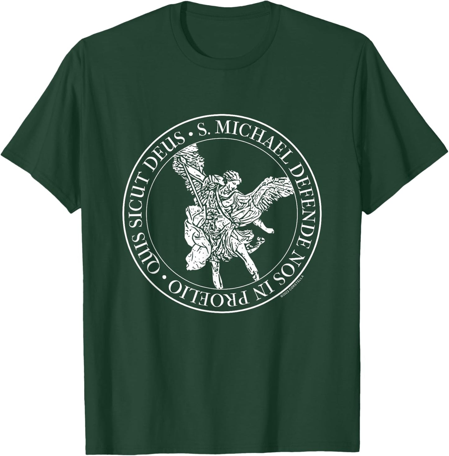 Quis Sicut Deus T-Shirt - T-Shirt | Forest