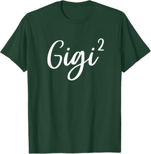 Gigi of 2 Grandma of Two Twins Cute T-Shirt - T-Shirt | Forest
