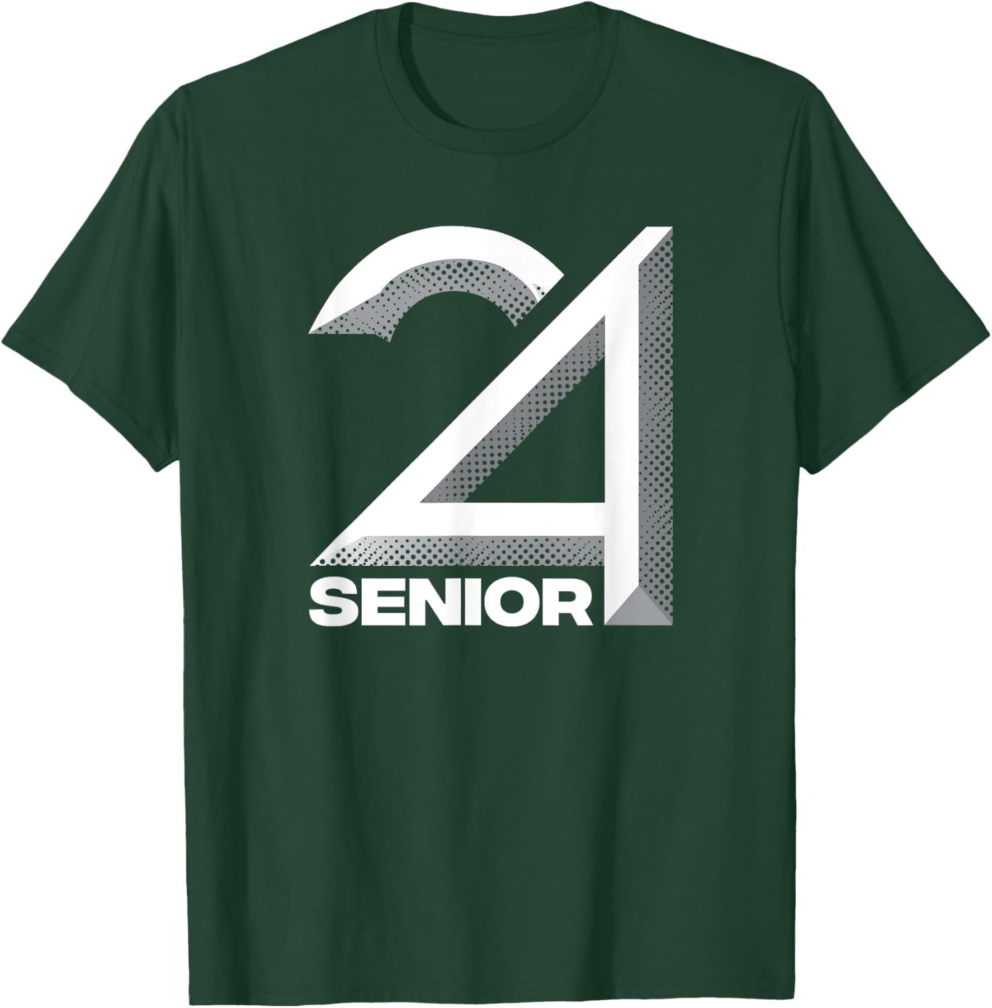 Senior Class Of 2024 Shirt Graduation High School College T-Shirt - T-Shirt | Forest