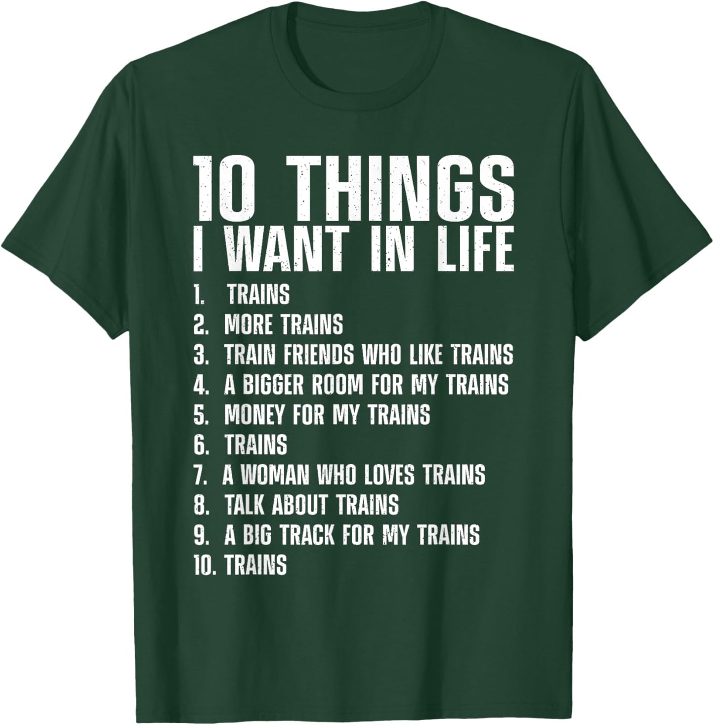 Cool Train Art Women Kids Railroad Model Train Lover T-Shirt - T-Shirt | Forest