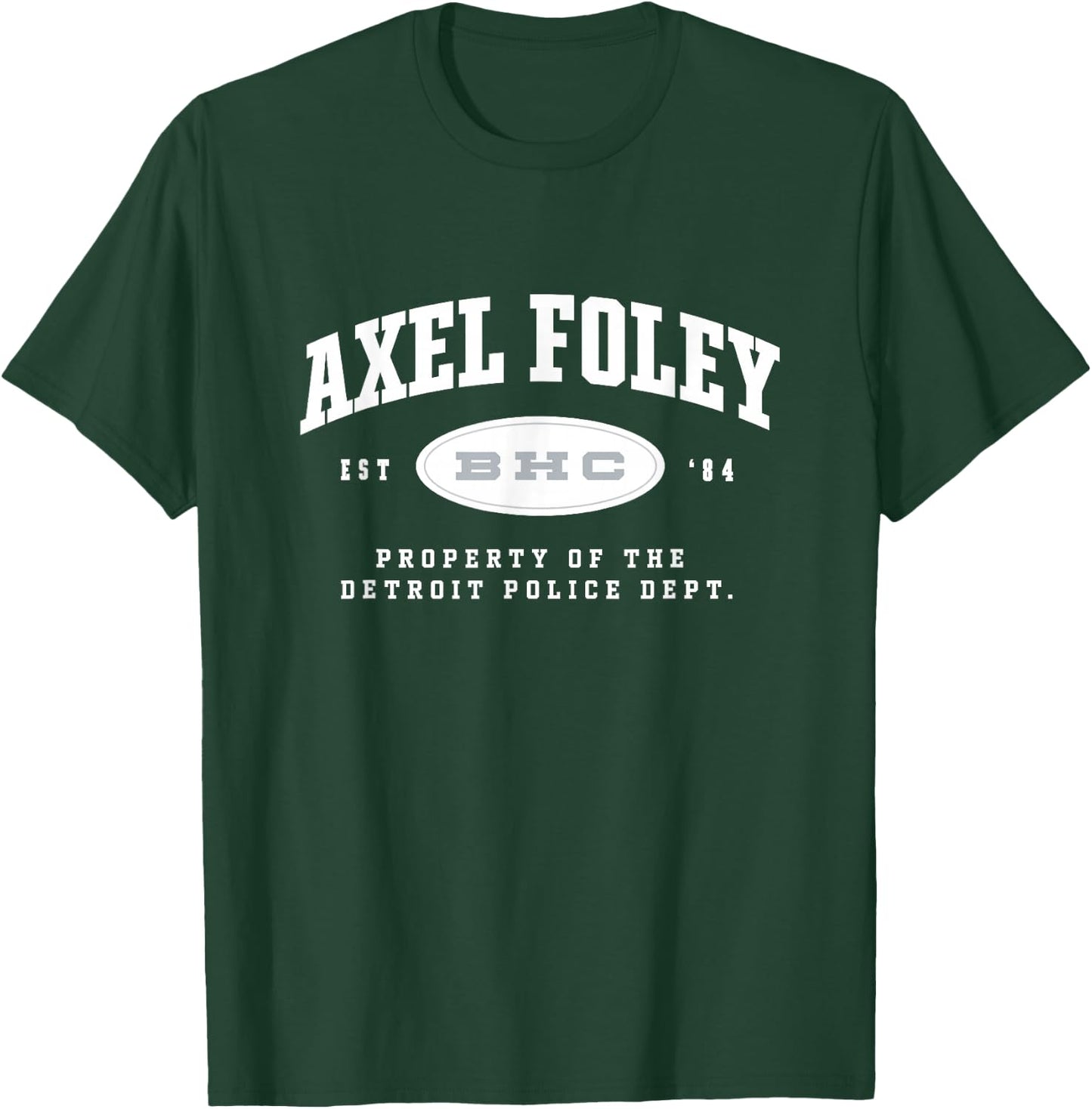 Beverly Hills Cop: Axel F Property Of Detroit Police Dept. T-Shirt - T-Shirt | Forest