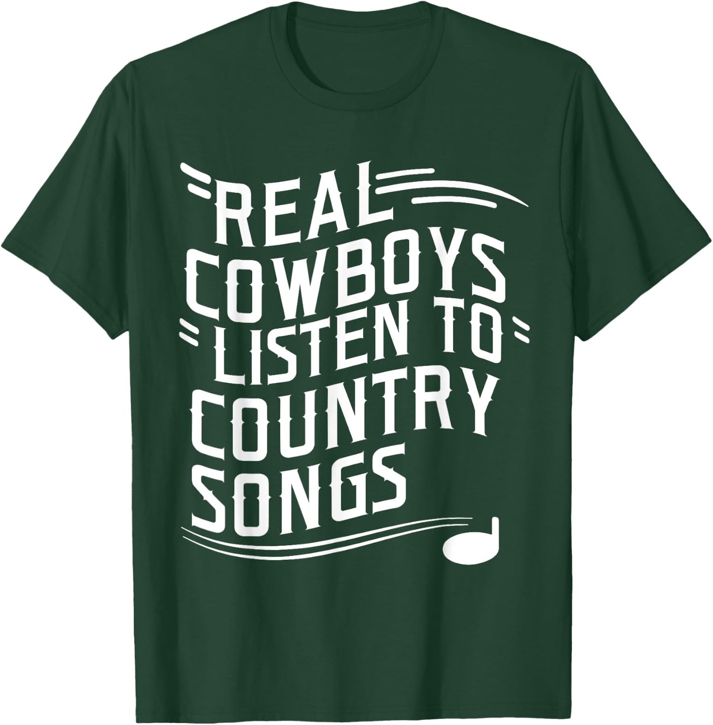 Funny Cowboy Sayings Vintage Country Music Lover T-Shirt - T-Shirt | Forest