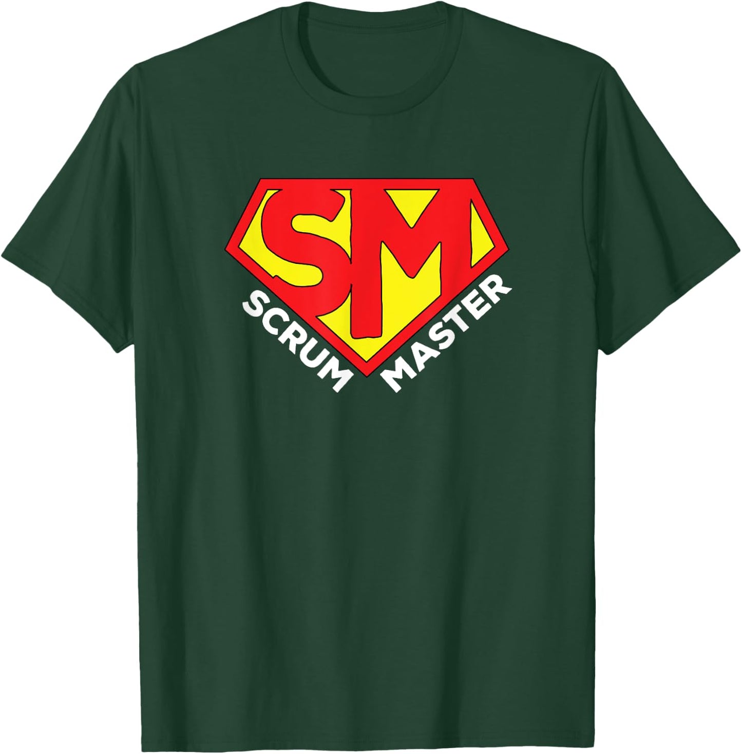 Super Scrum Master - Agile Scrum Master T-Shirt - T-Shirt | Forest