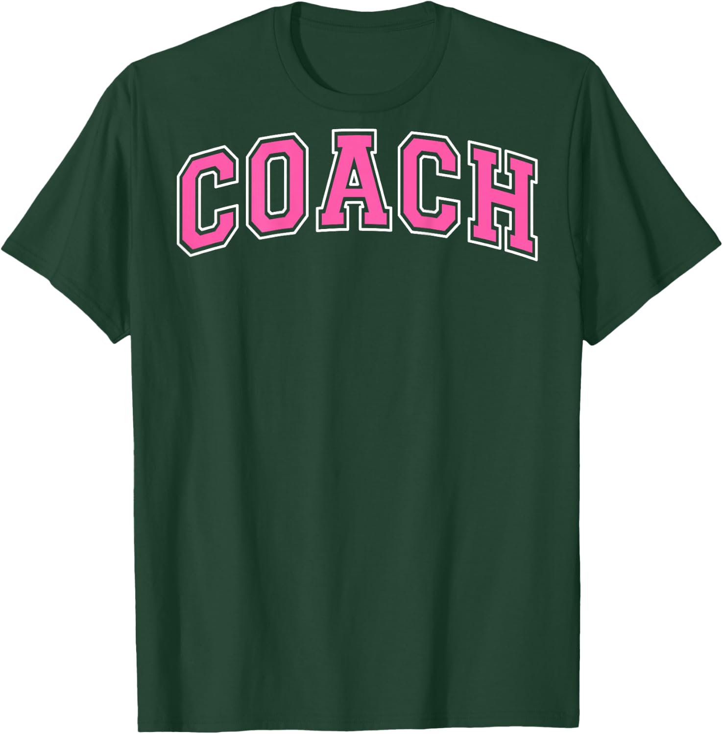 Coach Sports Trainer Vintage Pink White on the back T-Shirt - T-Shirt | Forest