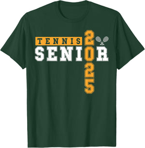 Tennis Senior Night Tennis Senior 2025 Graduation 13 T-Shirt - T-Shirt | Forest