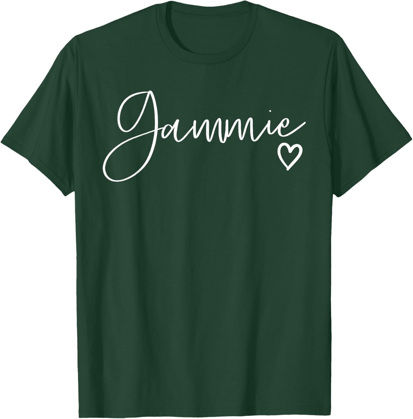 Gammie Gifts Grandma Heart Mother's Day Gammie T-Shirt - T-Shirt | Forest