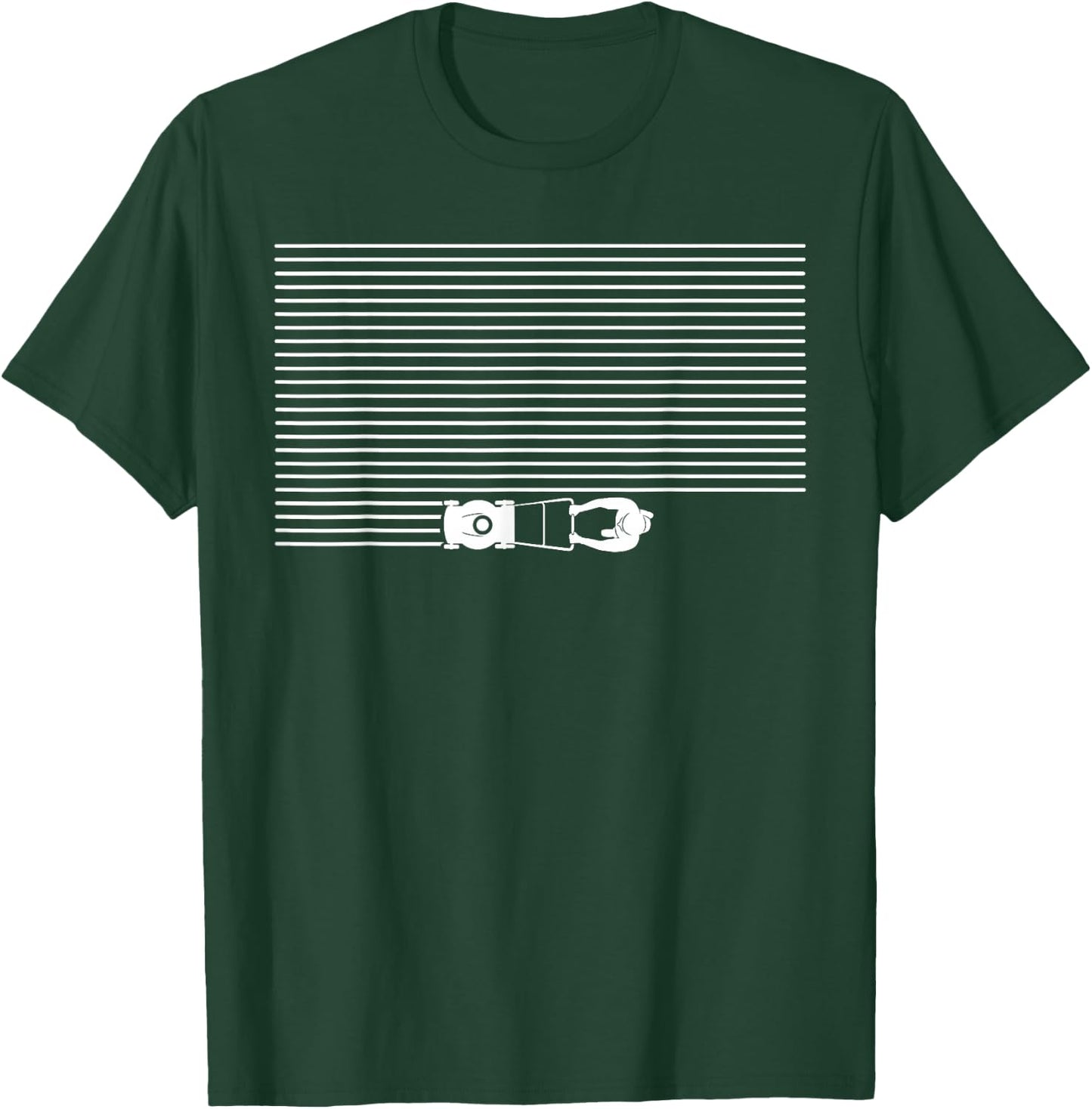 Lawn mowing Design for a Gardener T-Shirt - T-Shirt | Forest