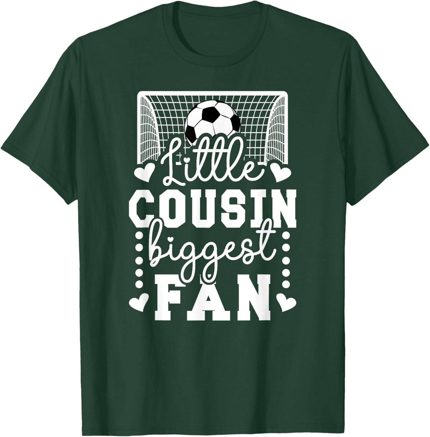 Little Cousin Soccer Goalie Cousin Of A Soccer Keeper Cousin T-Shirt - T-Shirt | Forest