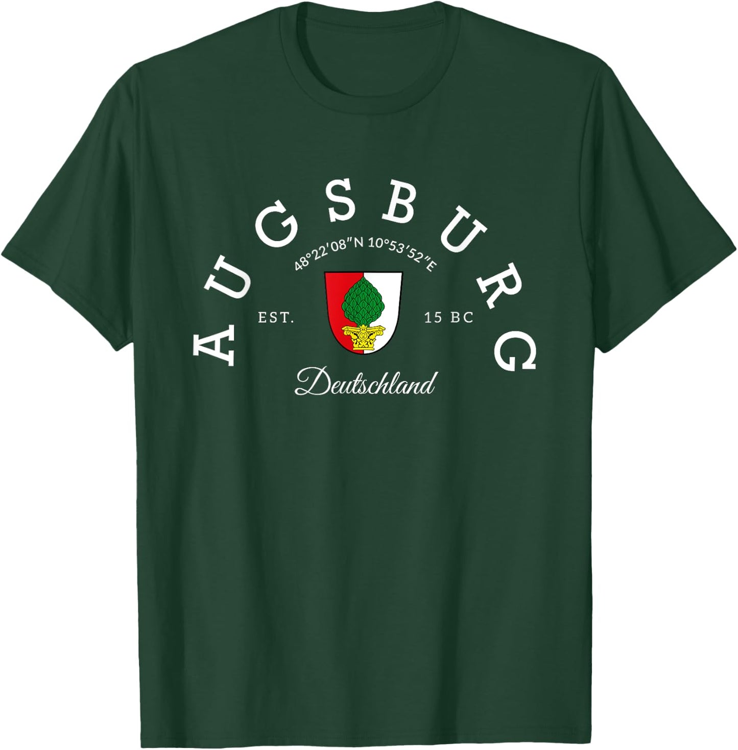 Augsburg Germany vacation to Augsburg gift Germany Augsburg T-Shirt - T-Shirt | Forest
