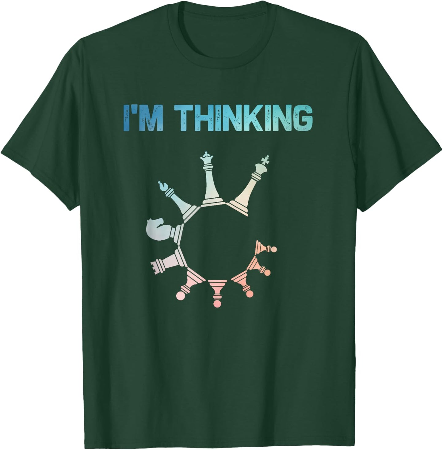 Chess Art Women Boys Girls Chess Player Chess Lover T-Shirt - T-Shirt | Forest