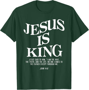 Unique Design Jesus Is King Jesus John Gifts Women T-Shirt - T-Shirt | Forest