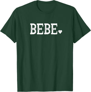 Bebe Gifts Design with Heart Love Bebe T-Shirt - T-Shirt | Forest