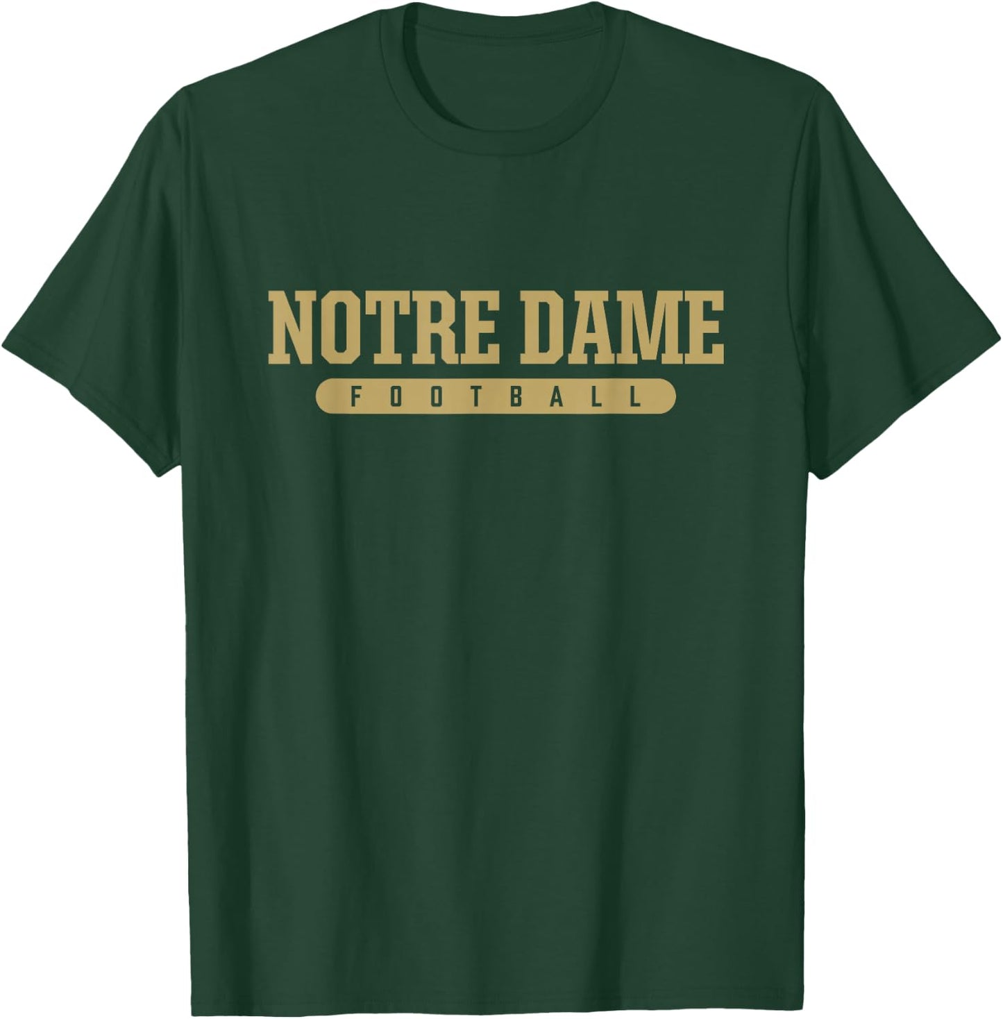 Notre Dame High School Football T-Shirt - T-Shirt | Forest