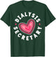 Dialysis Secretary Heart T-Shirt - T-Shirt | Forest