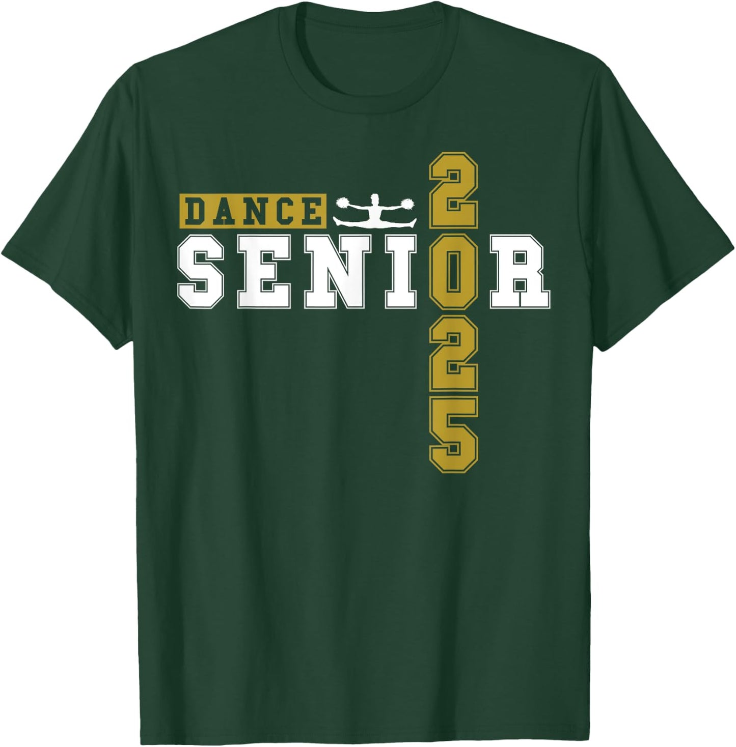 Dance Senior Night Dance Senior 2025 Graduation 14 T-Shirt - T-Shirt | Forest