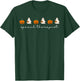 Speech Therapist Pumpkin Ghost SLP Speech Therapy Halloween T-Shirt - T-Shirt | Forest