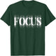Focus Optical Illusion Trippy T-Shirt - T-Shirt | Forest