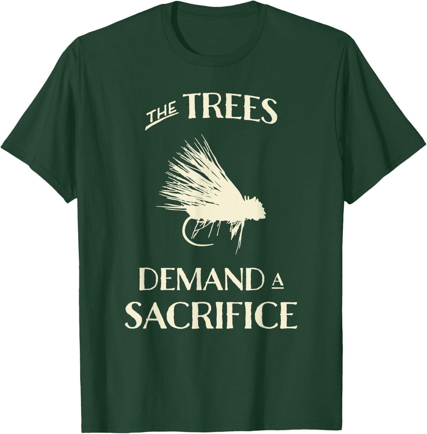 Fly Fishing for Trout Funny Fly Casting T-Shirt - T-Shirt | Forest