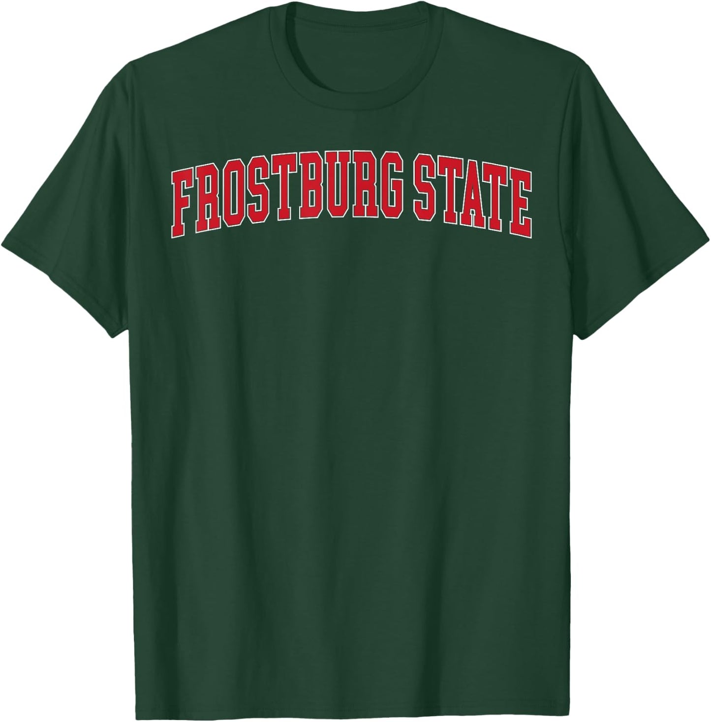Retro Personalized Frostburg Name State Arch Men Women T-Shirt - T-Shirt | Forest