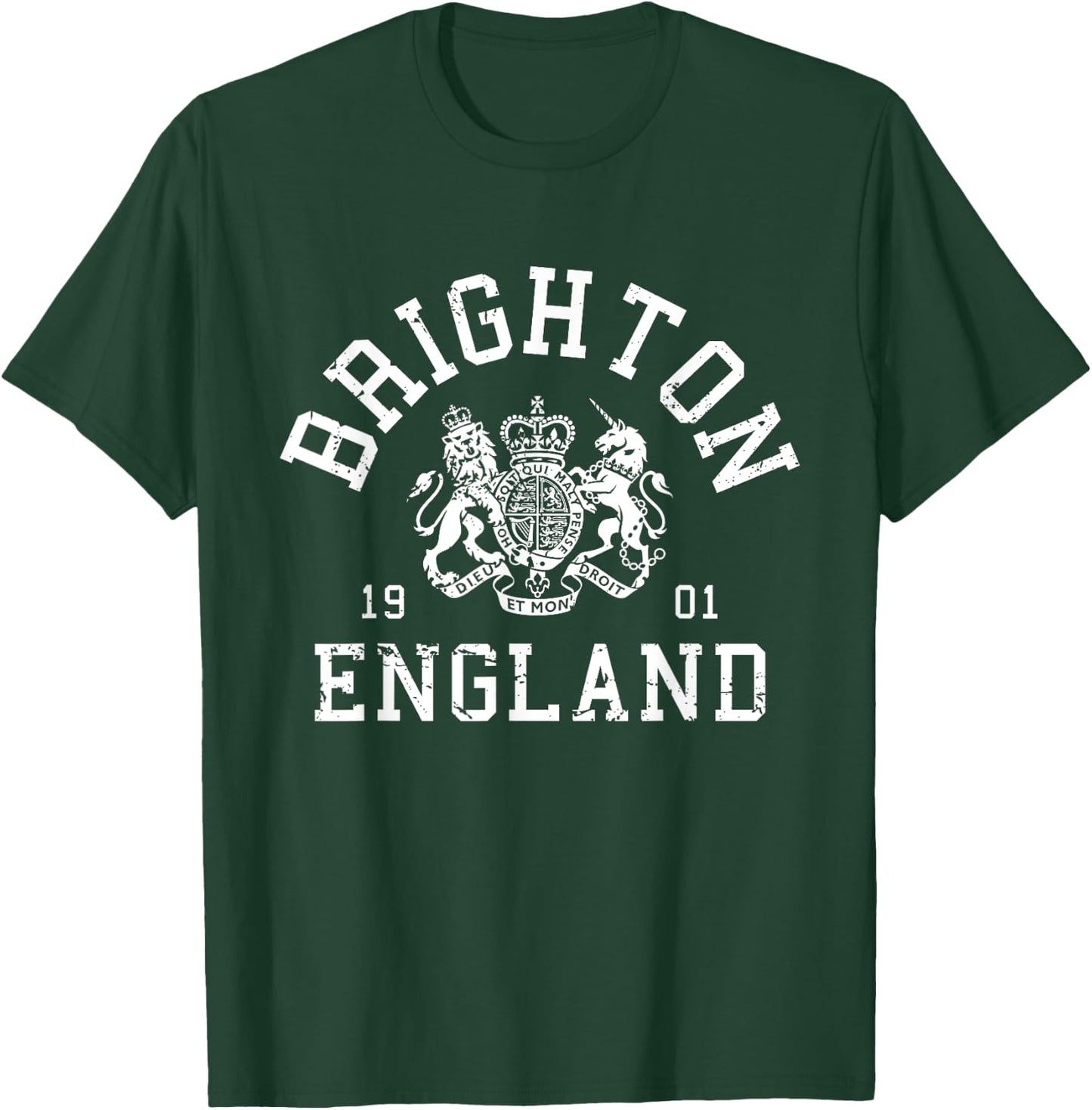 Brighton Town of Sussex, England UK T-Shirt - T-Shirt | Forest