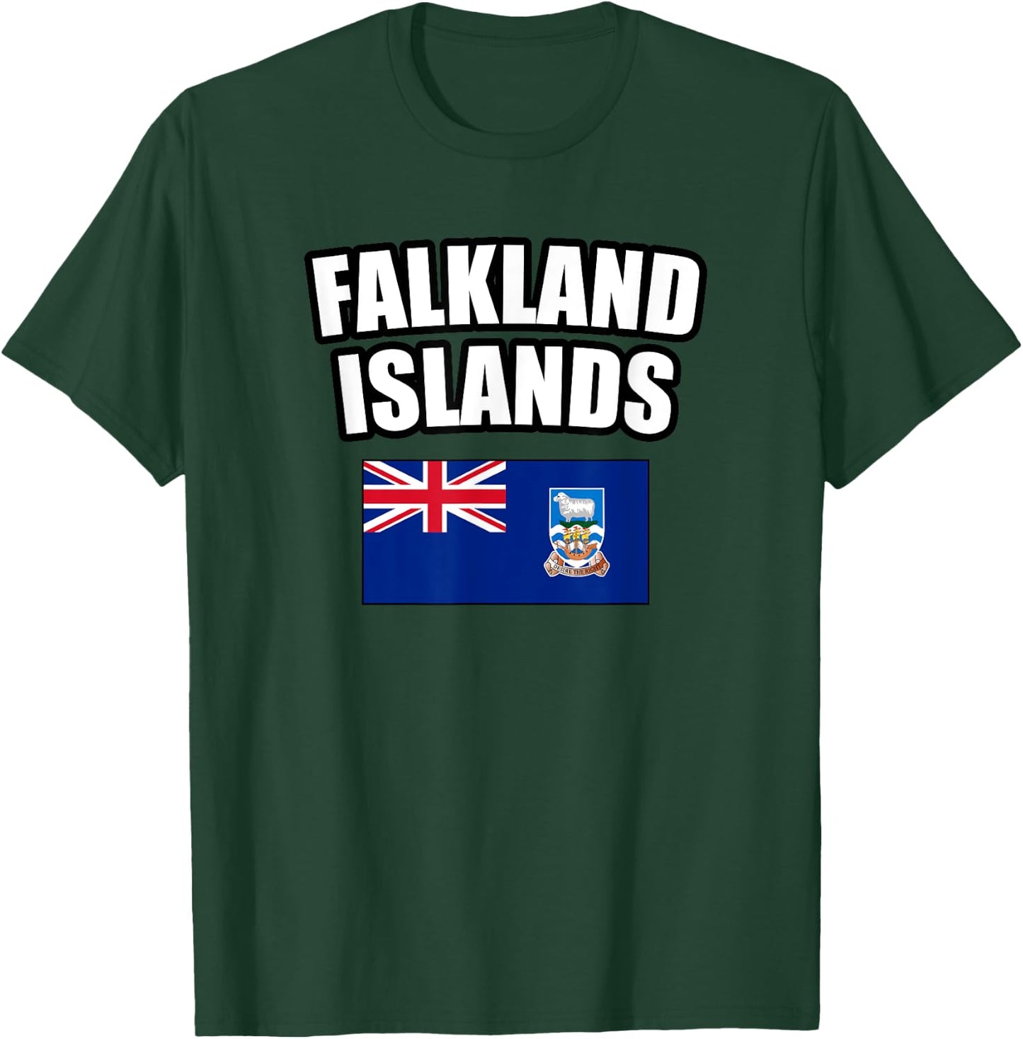Falkland Islands T-Shirt - T-Shirt | Forest