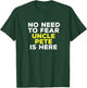 PETE Funny Uncle Gift Family Graphic Name T-Shirt - T-Shirt | Forest