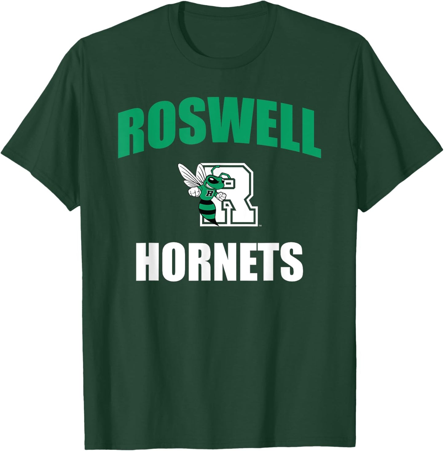 Roswell High School Hornets T-Shirt - T-Shirt | Forest