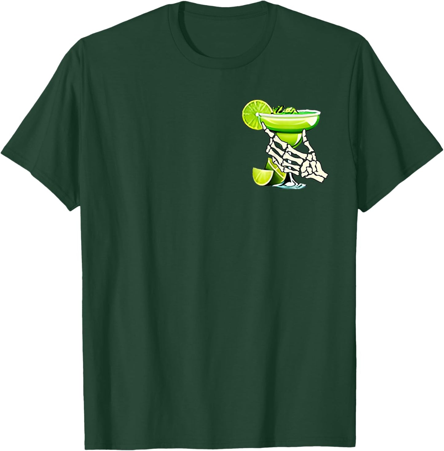 Chip Dippin Margartta Sippin Cinco De Mayo 2 sided T-Shirt - T-Shirt | Forest