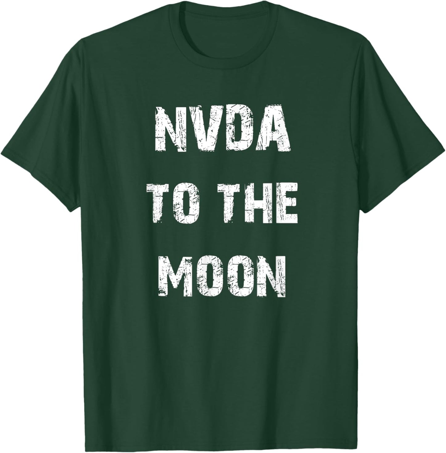 NVDA To The Moon T-Shirt - T-Shirt | Forest