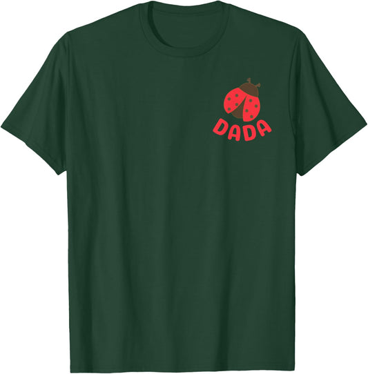 Dada Ladybug 1st Birthday Girl Matching Family Party T-Shirt - T-Shirt | Forest