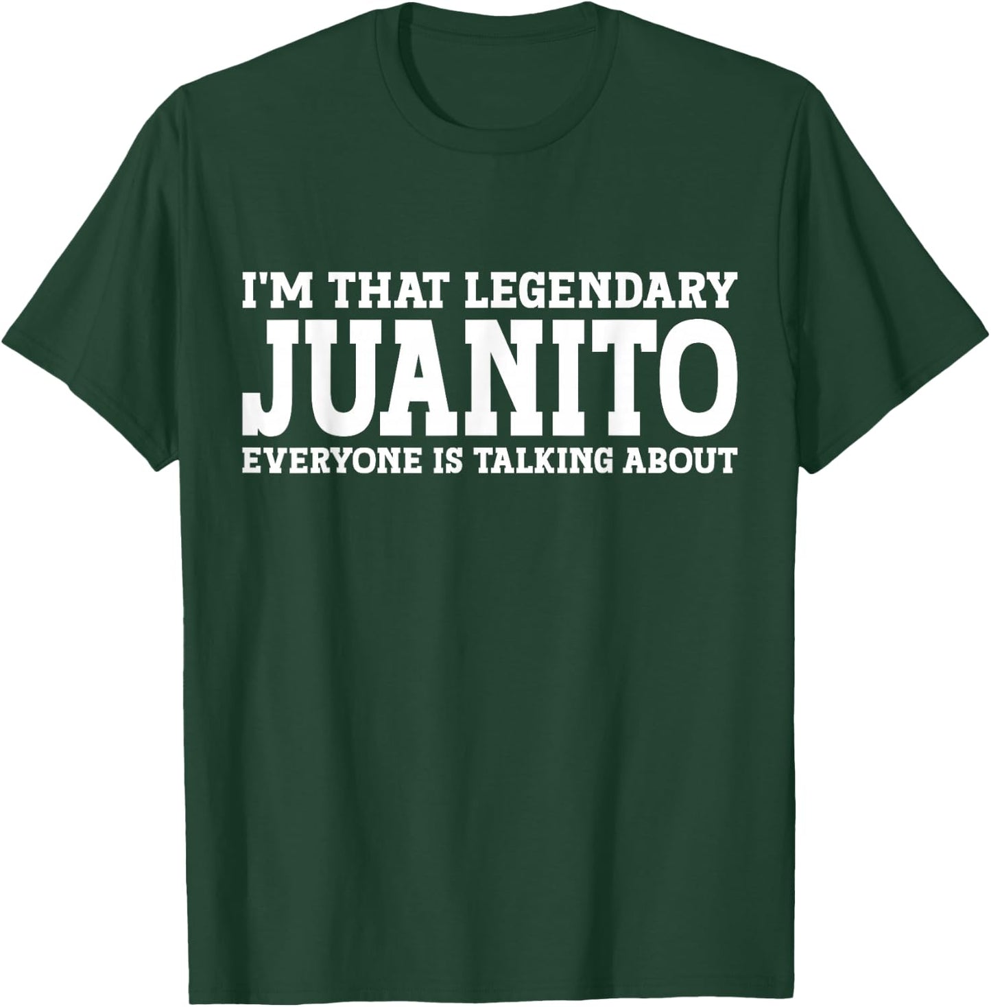 Juanito Personal Name First Name Funny Juanito T-Shirt - T-Shirt | Forest