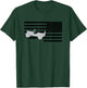 Jeep Flag Black T-Shirt - T-Shirt | Forest