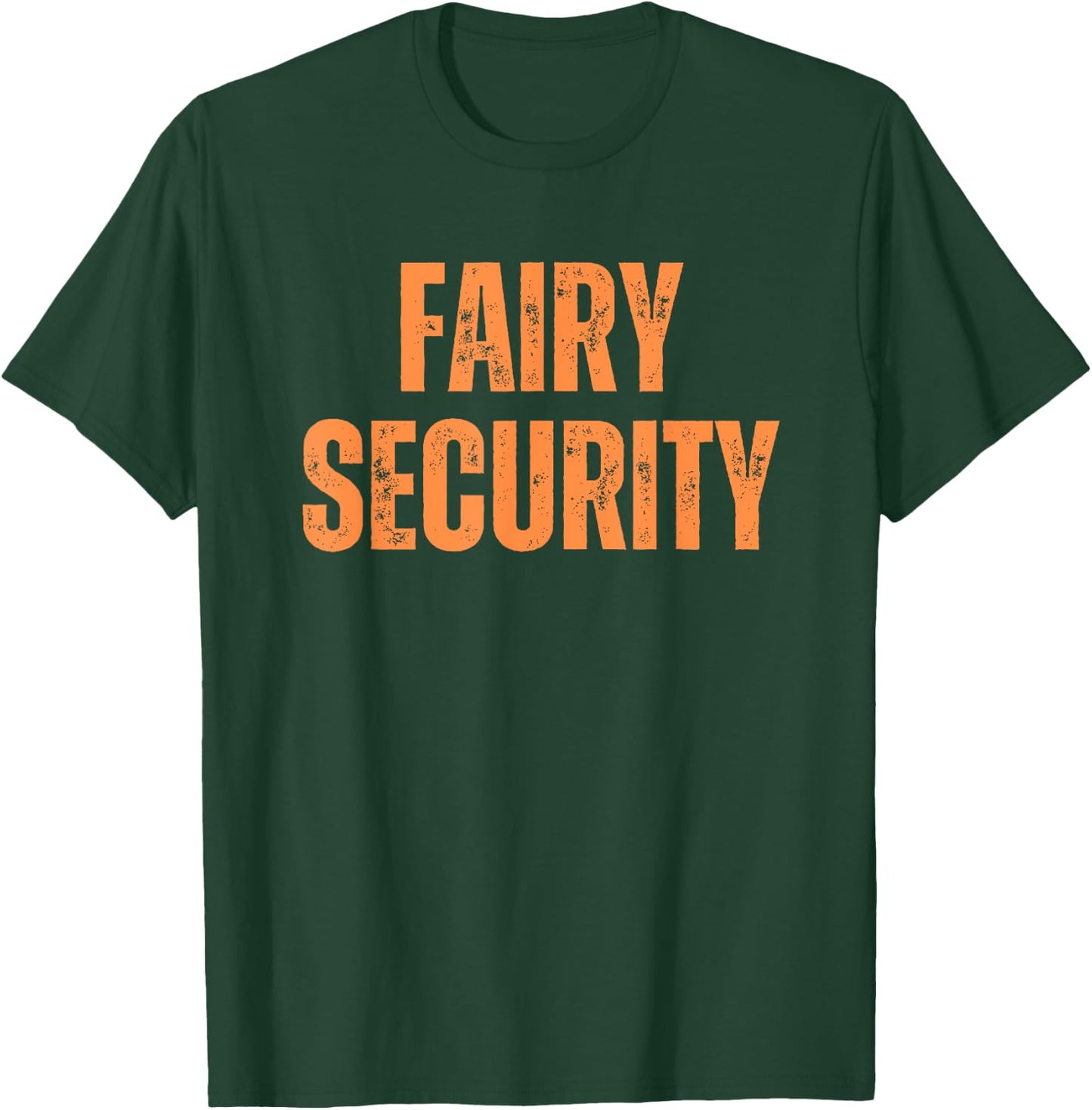 Orange Halloween Fairy Security T-Shirt - T-Shirt | Forest