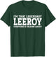 Leeroy Personal Name First Name Funny Leeroy T-Shirt - T-Shirt | Forest