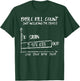 Funny Bible Kill Count God Satan T-Shirt - T-Shirt | Forest