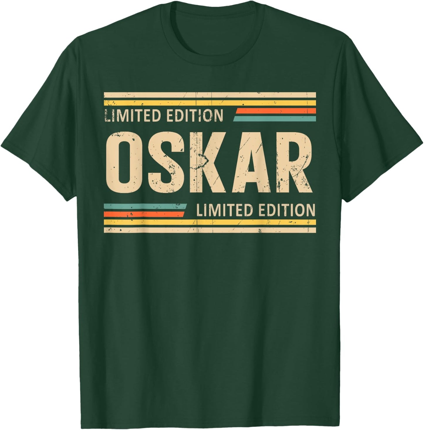 OSKAR Limited Edition Shirt OSKAR Name Personalized T-Shirt - T-Shirt | Forest