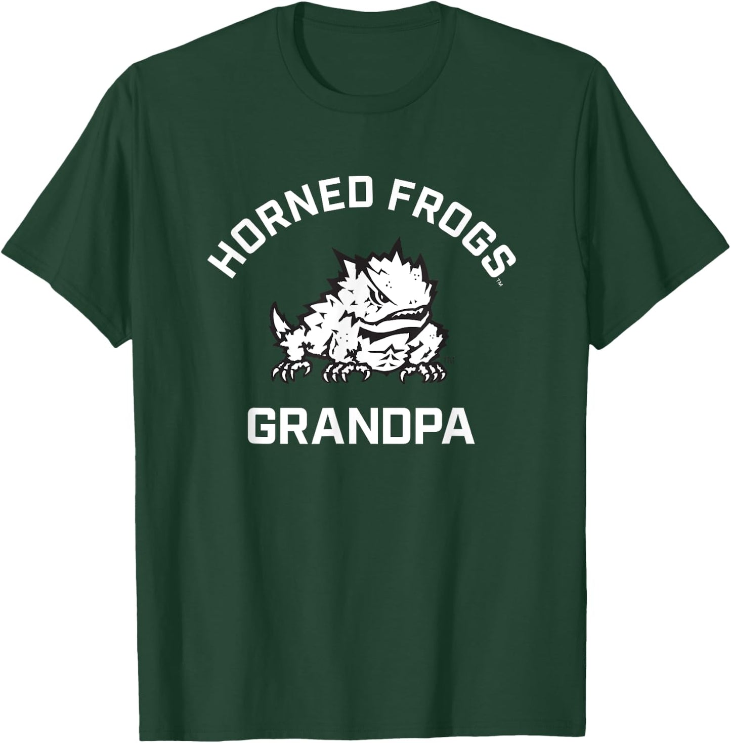 TCU Horned Frogs Arched Grandpa T-Shirt - T-Shirt | Forest
