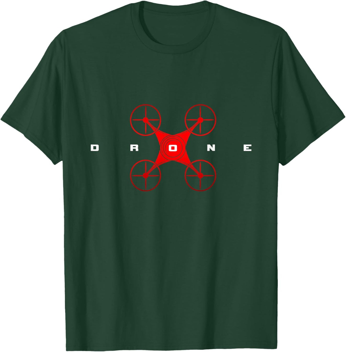 Quadcopter Drone Pilot T-Shirt - T-Shirt | Forest