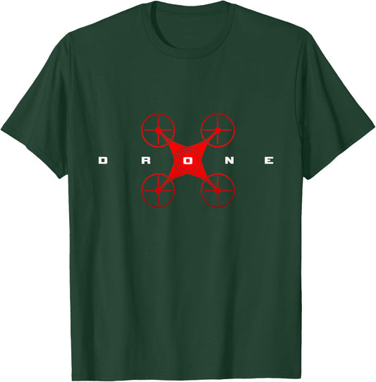 Quadcopter Drone Pilot T-Shirt - T-Shirt | Forest