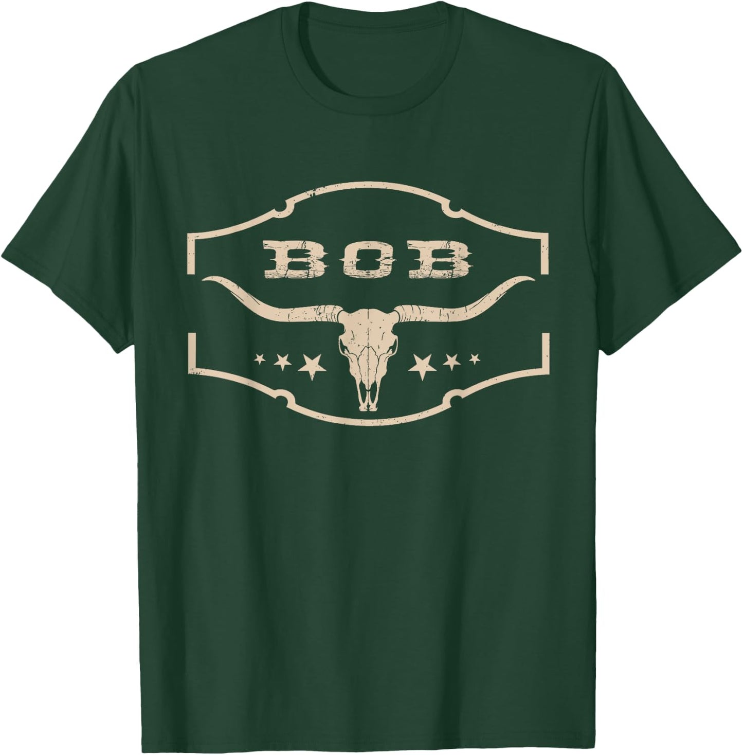 Classic Art Bob Last Name Adorable Apparel For Lovers Pride T-Shirt - T-Shirt | Forest