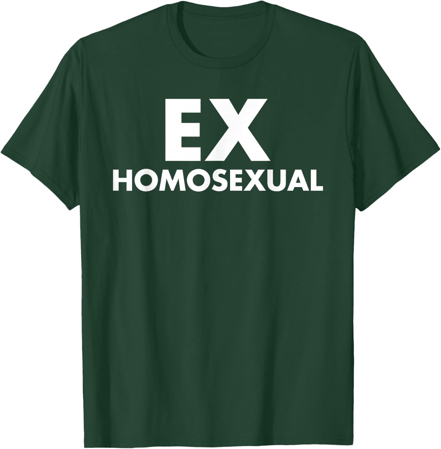 Ex Homosexual Funny LGBT Pride Month T-Shirt - T-Shirt | Forest