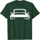 Legendary Racing Sports Car Iconic Racing Car 911 Silhouette T-Shirt - T-Shirt | Forest