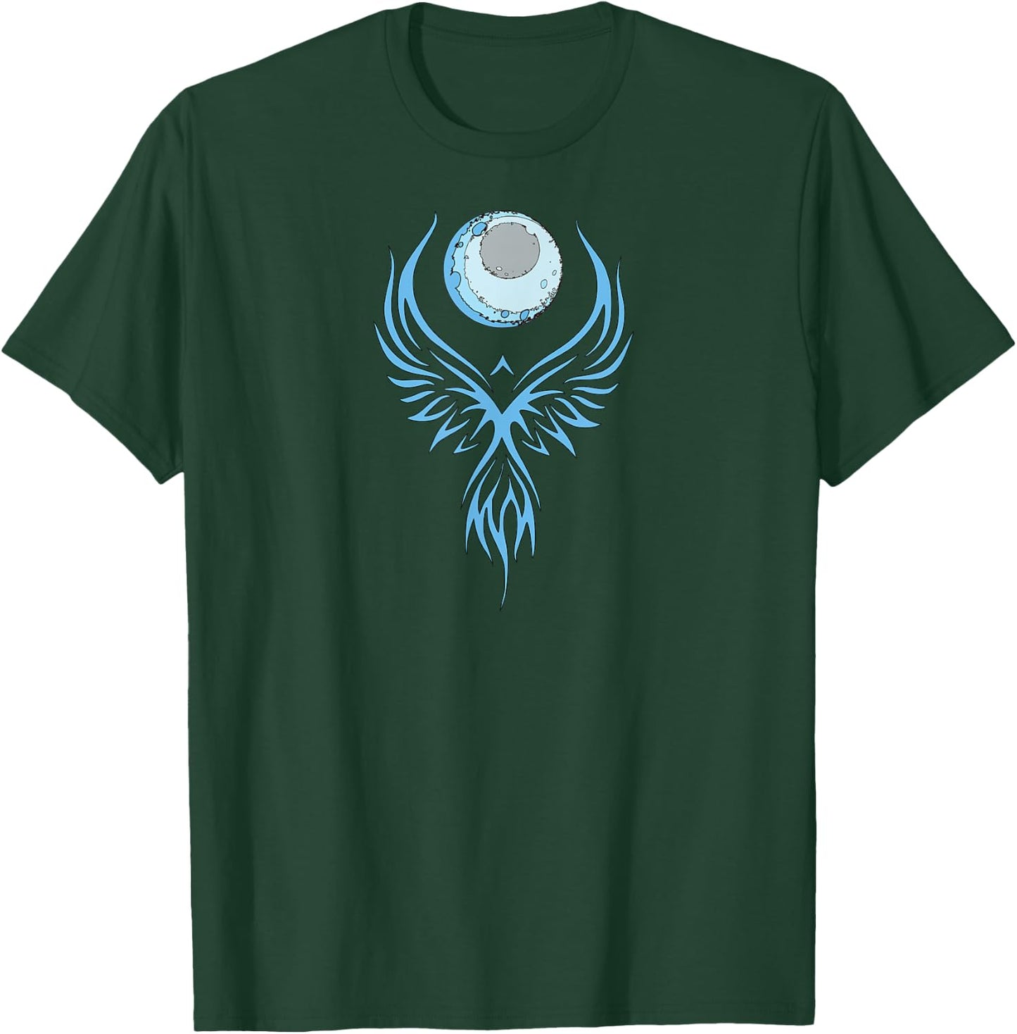 Phoenix Bird : Grab the Moon "Recovery" T-Shirt - T-Shirt | Forest