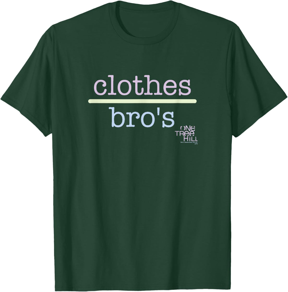 Popfunk One Tree Hill Clothes Over Bros T-Shirt - T-Shirt | Forest