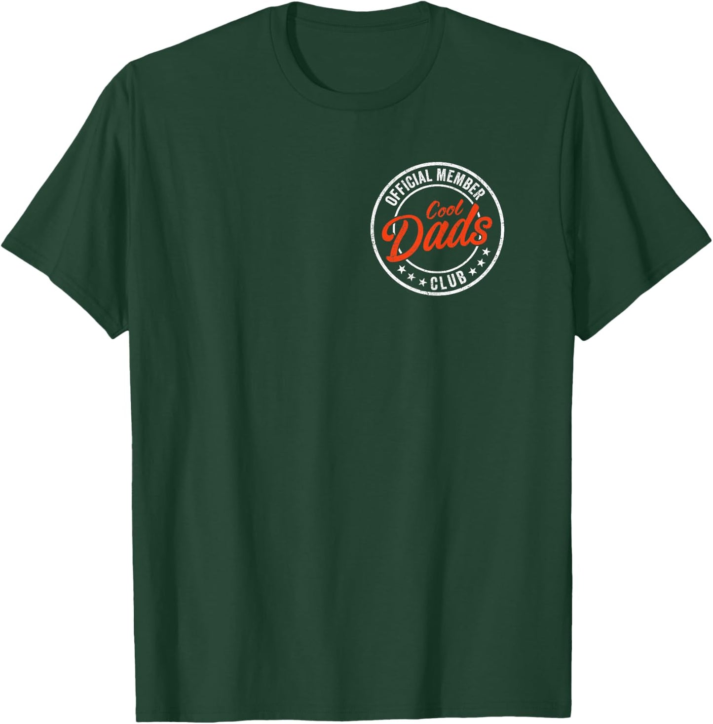 Official Member Cool Dads Club Funny Dad Father's Day Men T-Shirt - T-Shirt | Forest