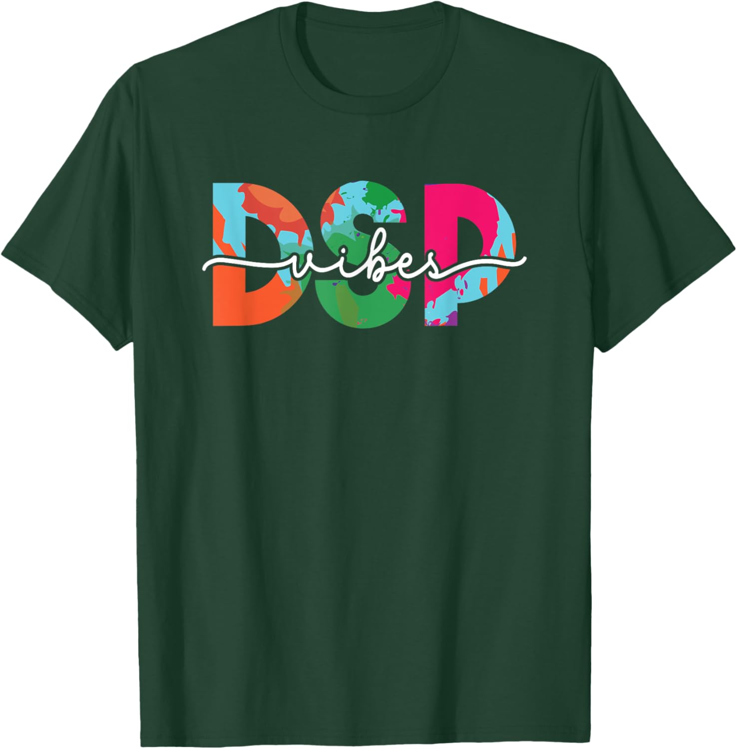 Direct Support Professional Caregiver Nurse Week Cute DSP T-Shirt - T-Shirt | Forest