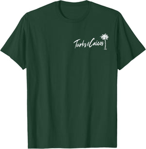 Turks and Caicos Islands T-Shirt - T-Shirt | Forest
