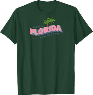 Fuck Me Up Florida It's One Hell Of A Drug Raglan Baseball T-Shirt - T-Shirt | Forest
